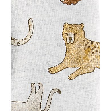 Baby Boy Carter's Tiger Button Up, Top & Shorts Set
