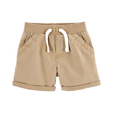 Baby Boy Carter's Tiger Button Up, Top & Shorts Set