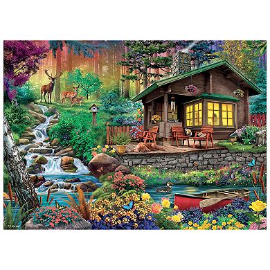 Ceaco Wildnerness Lodge 1000 pc. Jigsaw Puzzle