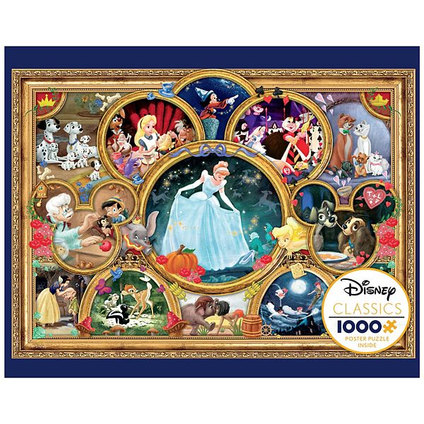 Disney S Classics 1000 Pc Jigsaw Puzzle By Ceaco