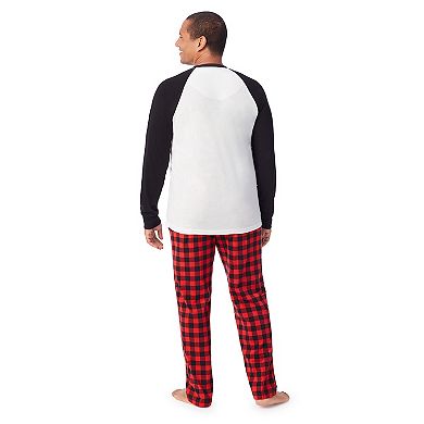 Men's Jammies For Your Families® Cool Bear Top & Plaid Pants Pajama Set by Cuddl Duds
