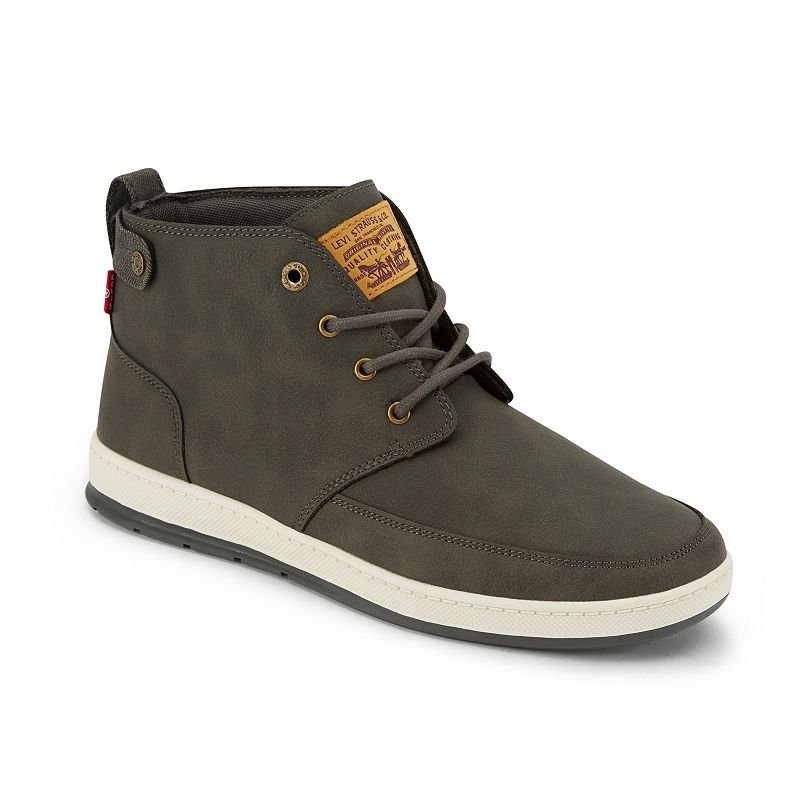 UPC 191605405632 product image for Levi's Atwater Waxed UL NB Men's Sneaker Boots, Size: 9, Grey | upcitemdb.com
