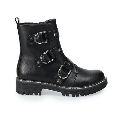 Kohls womens combat boots hotsell