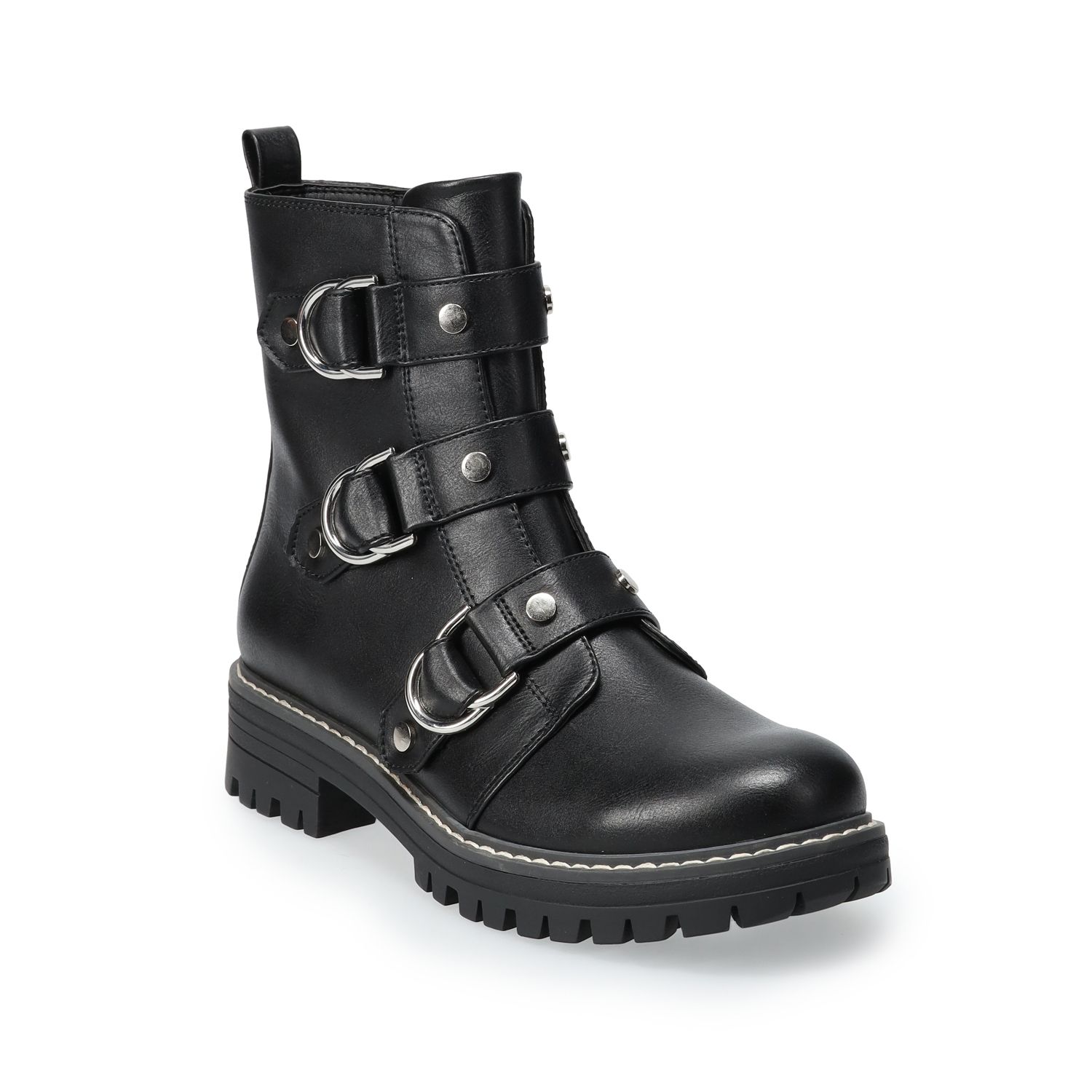 kohls womens black boots