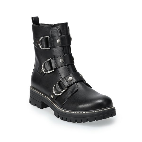 Kohls womens best sale combat boots