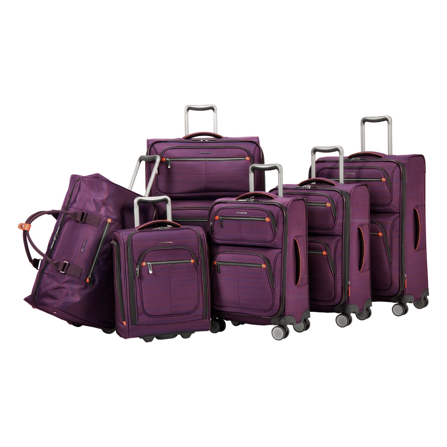 ricardo purple luggage