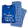 Men's Jammies For Your Families® Hanukkah Graphic Top & Pants Pajama Set