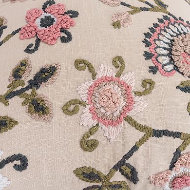 Rizzy Home Cora Throw Pillow