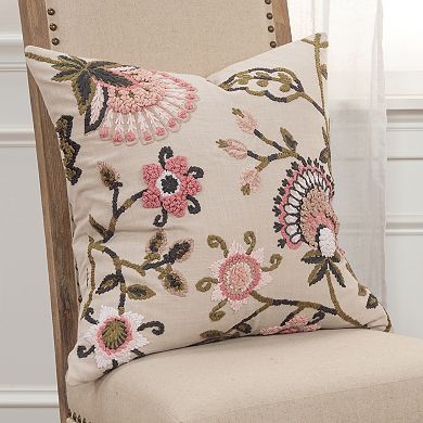 Rizzy Home Cora Throw Pillow