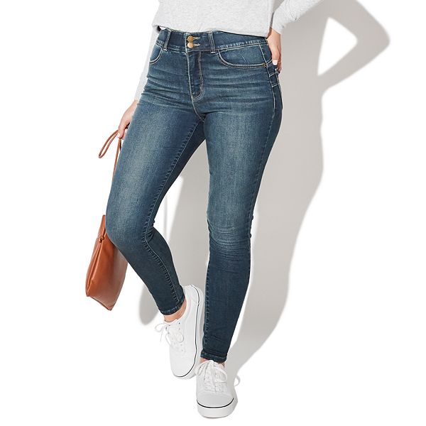 Junior's Vylette™ High Rise Sculpt Skinny Jeans