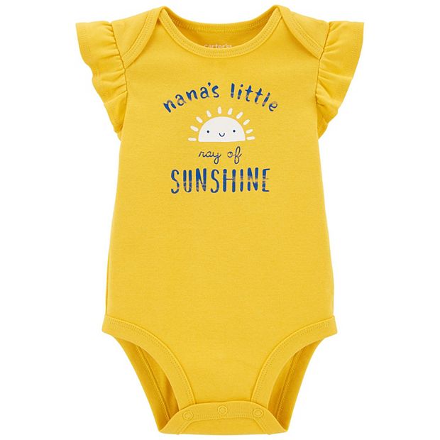 Baby Girl Carter's Nana's Sunshine Original Bodysuit