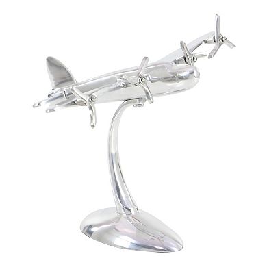 Stella & Eve Vintage Inspired Airplane Sculpture Table Decor