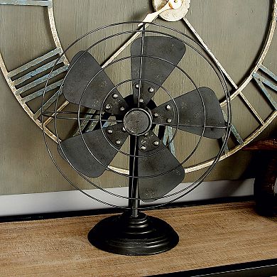 Stella & Eve Antique Style Decorative Fan Table Decor