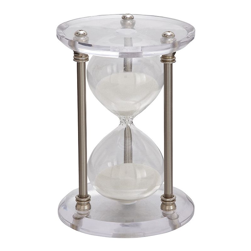 46182078 Stella & Eve Glam Clear Hourglass Table Decor, Gre sku 46182078