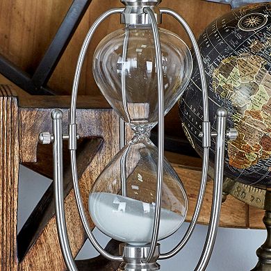 Stella & Eve Glam Sand Timer Swiveling Table Decor