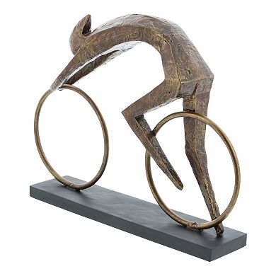 Stella & Eve Cyclist Bicycle Statue Table Decor