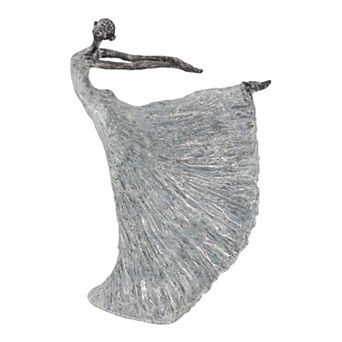 Stella & Eve Contemporary Woman Dancer Sculpture Table Decor