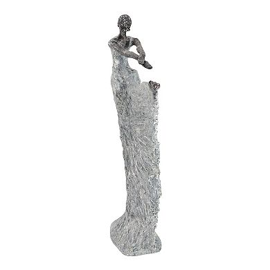 Stella & Eve Contemporary Woman Dancer Sculpture Table Decor
