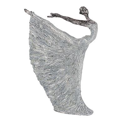 Stella & Eve Contemporary Woman Dancer Sculpture Table Decor