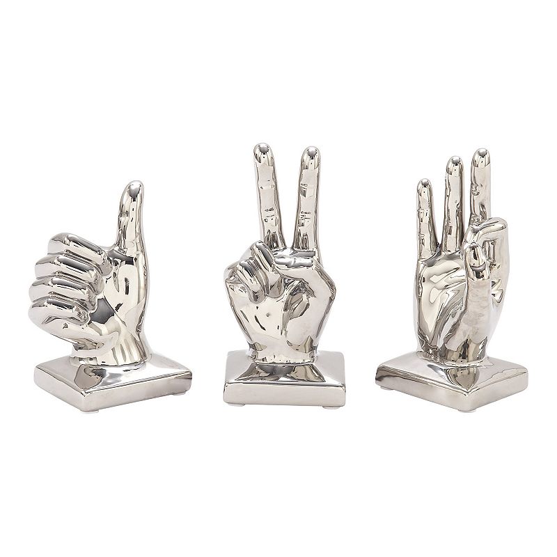 62640174 Stella & Eve Metallic Hand Sculpture Table Decor 3 sku 62640174