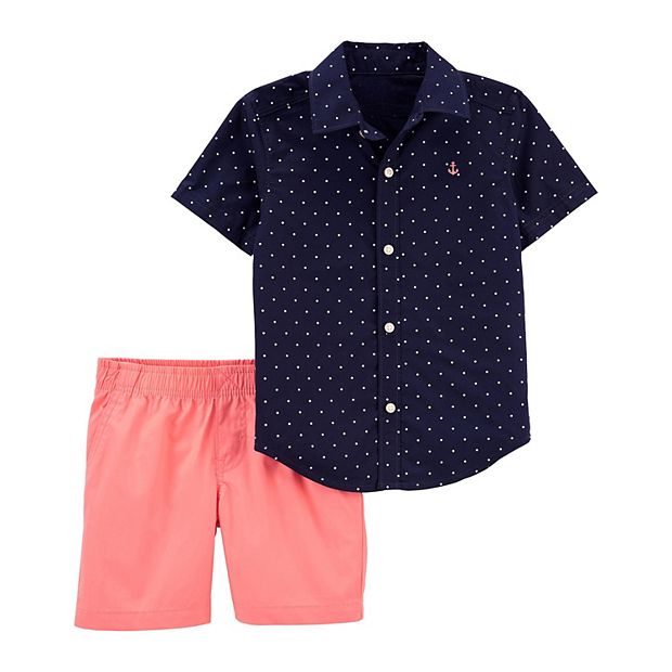 Polka dot shirt for best sale baby boy