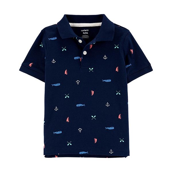 Toddler Boy Carter's Nautical Polo