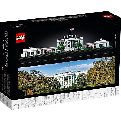 LEGO Architecture Collection The White House 21054 Building Kit 1 483 Pieces