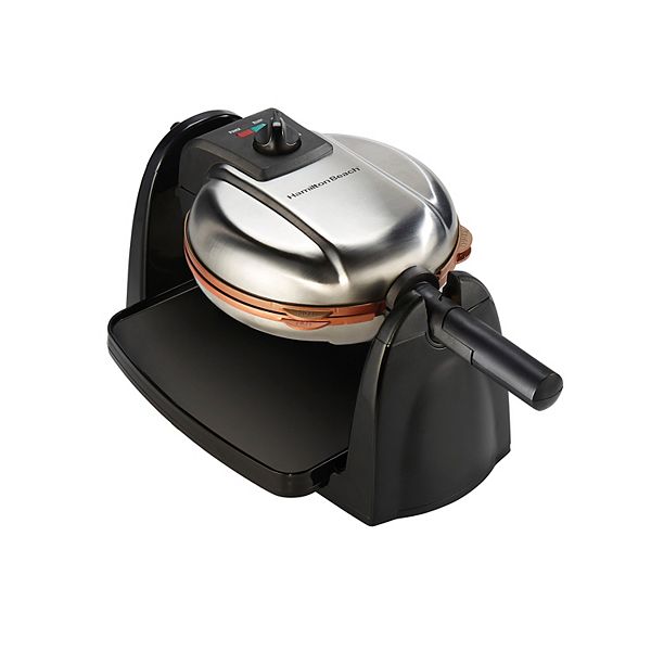 Hamilton Beach Belgian Waffle Maker with Easy to Clean Non-Stick