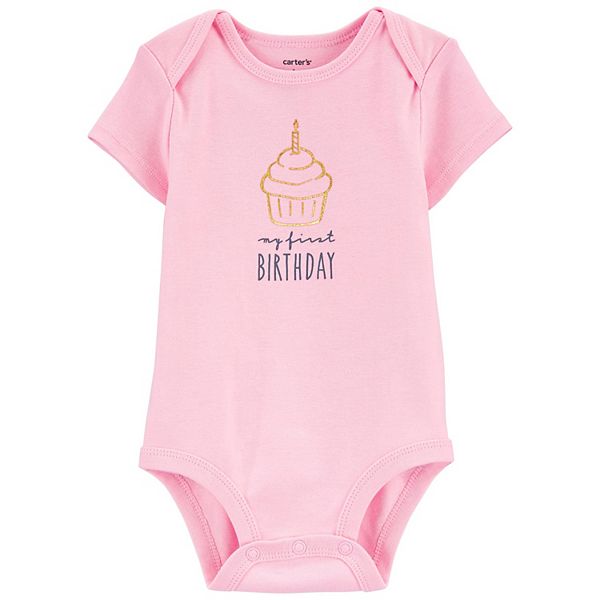 1st birthday onesie girl sale carters