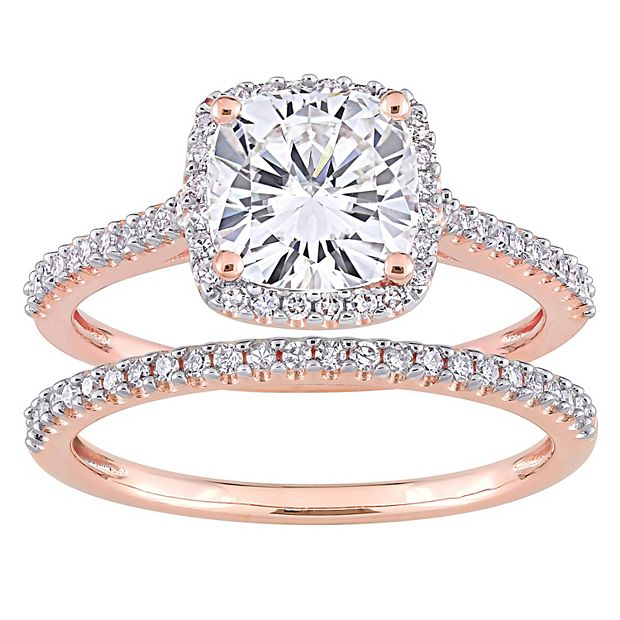 Kohls hot sale moissanite rings