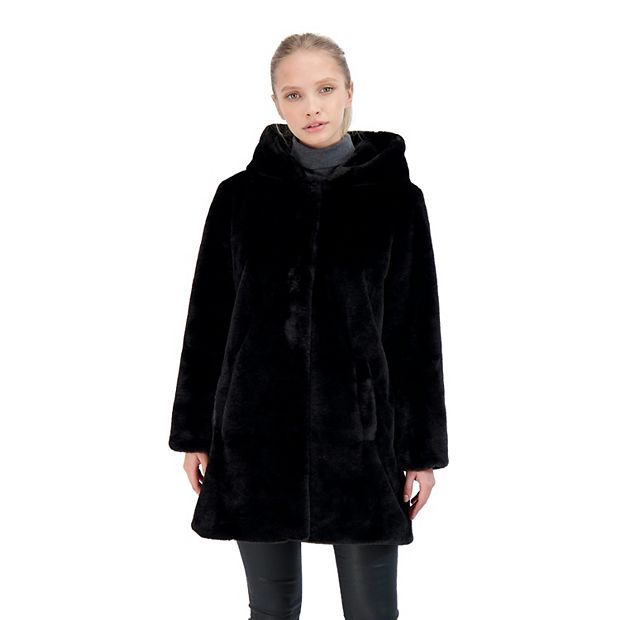 Faux fur coat outlet kohls