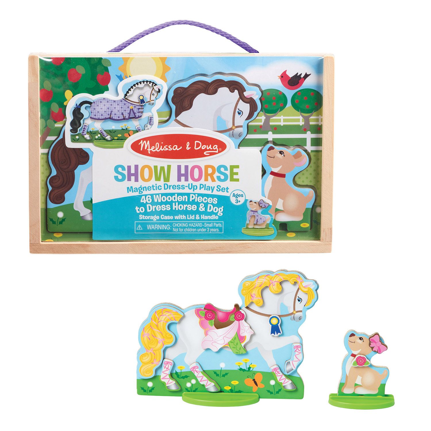 melissa and doug horse care set