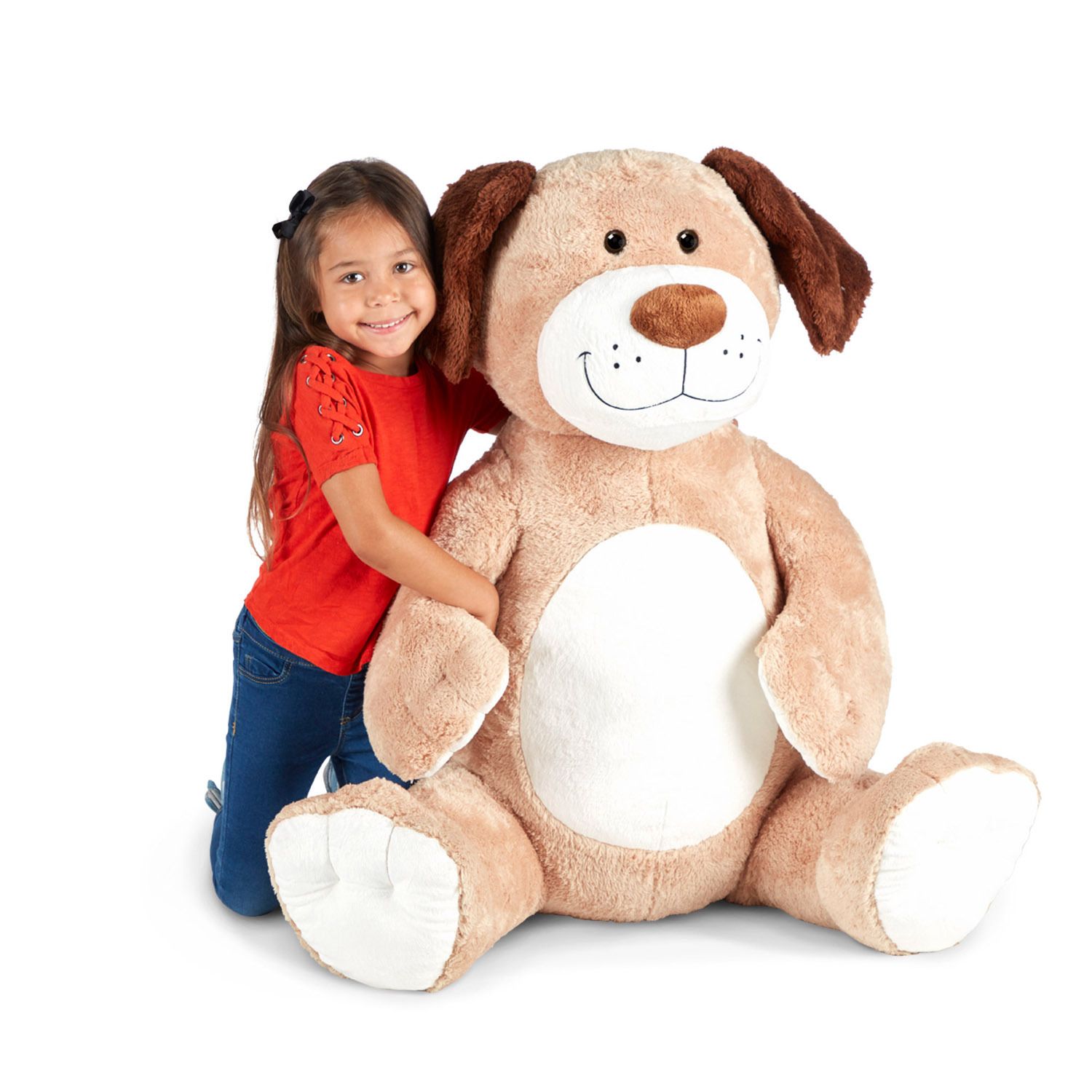 giant stuffed puppy