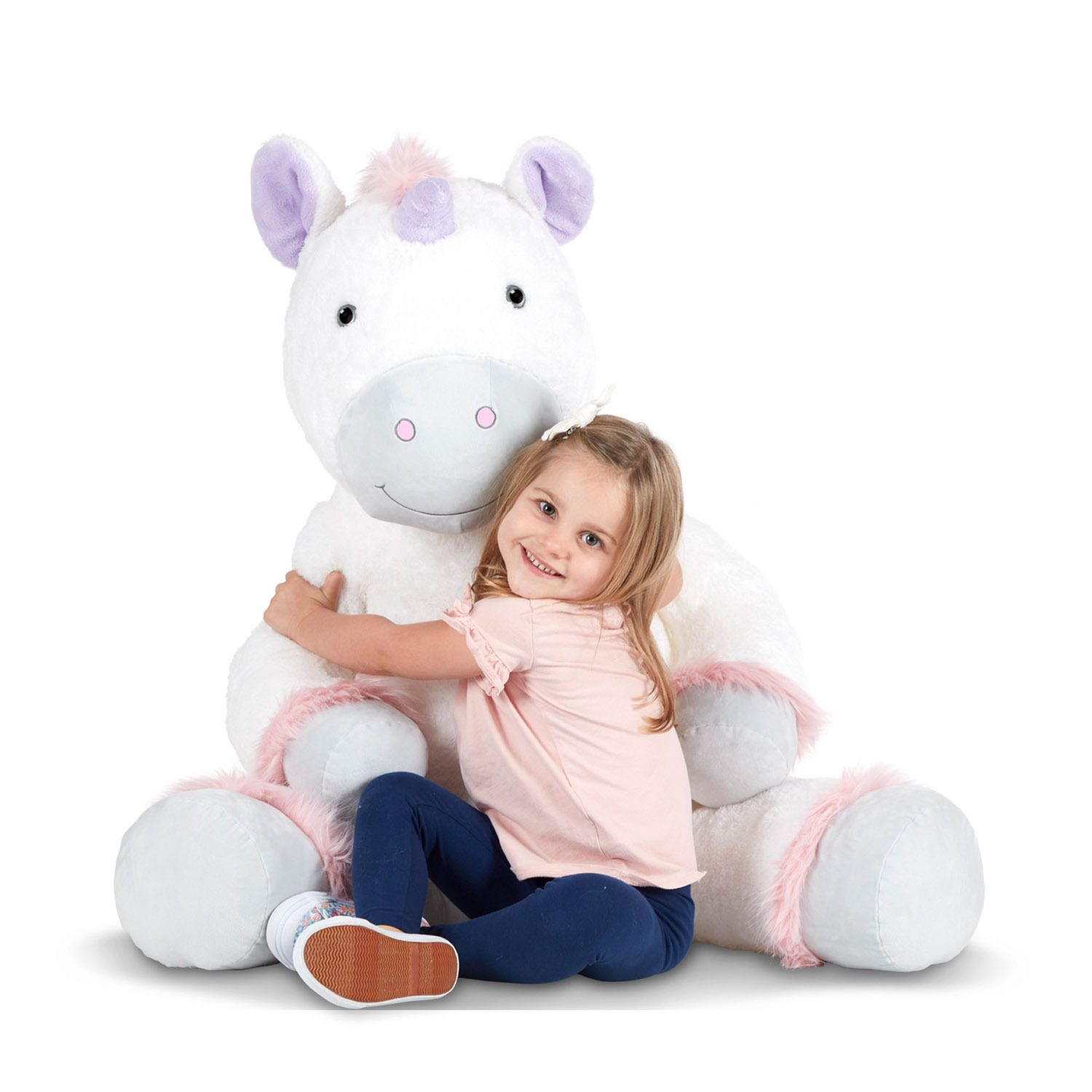 melissa and doug giant stuffed unicorn