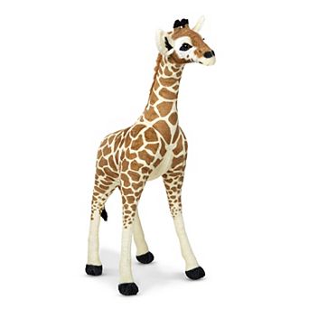 Melissa & Doug Lifelike 3-Foot Plush Standing Baby Giraffe Stuffed Animal