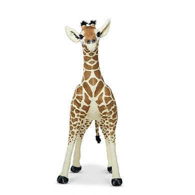 Melissa & Doug Lifelike 3-Foot Plush Standing Baby Giraffe Stuffed Animal 