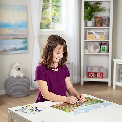 Melissa & Doug Ensemble d'autocollants en relief : Princesse - 67 autocollants réutilisables Activités de mode pour enfants, Livre d'autocollants