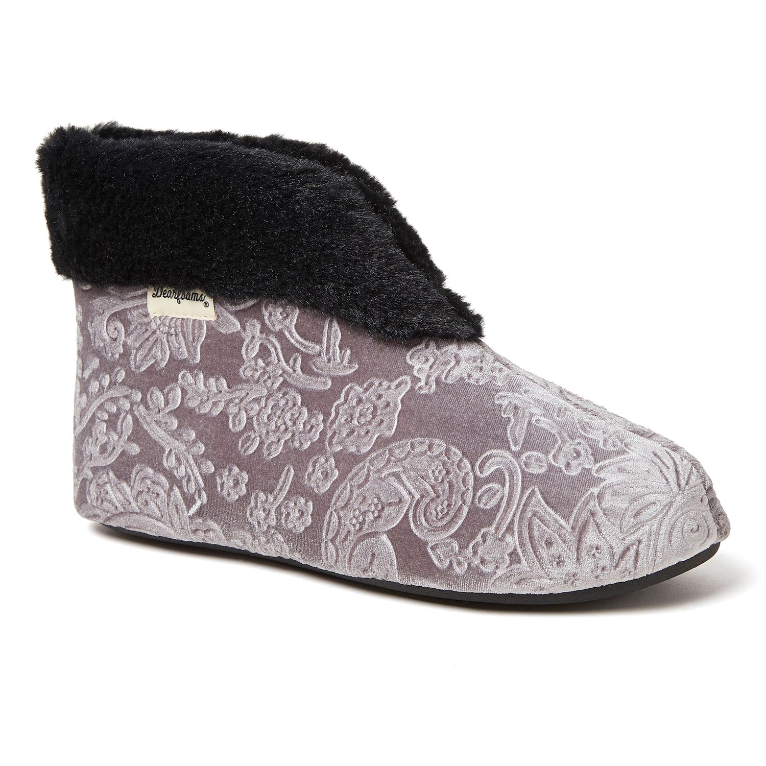 womens dearfoam bootie slippers