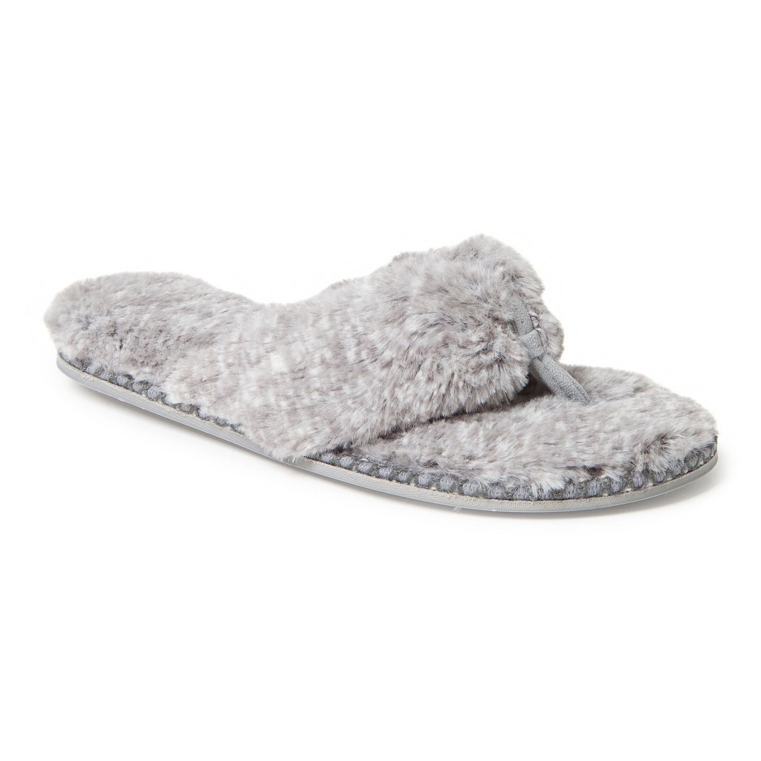 fluffy thong slippers