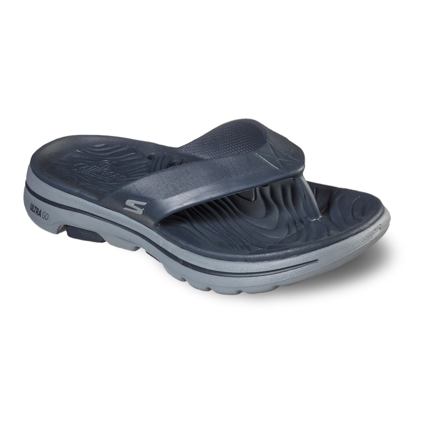 skechers wide width flip flops