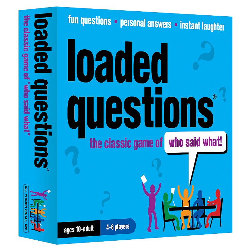 Loaded Questions: The Classic Game of Who Said What by All Things Equa