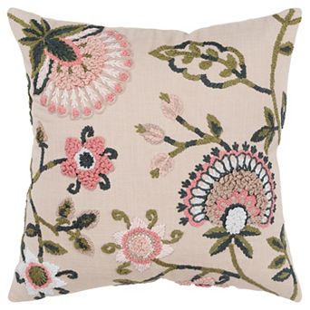 Rizzy Home Chloe Down Filled Throw Pillow