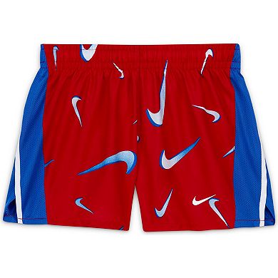 Girls 7-16 Nike Dri-FIT Printed Running Shorts