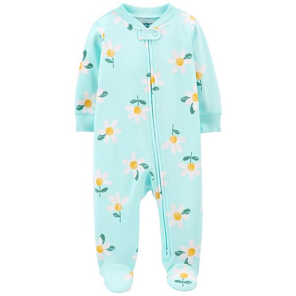 Kohls baby girl hot sale sleepers