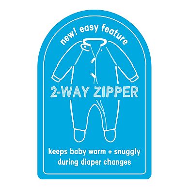 Baby Girl Carter's Daisy 2-Way Zip Sleep & Play