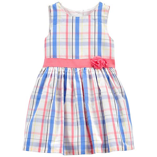 Carters plaid hot sale dress