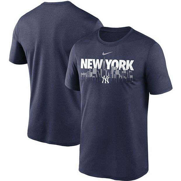 Men's Nike Navy New York Yankees Local Skyline Legend Performance T-Shirt