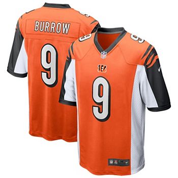 Women's Nike Joe Burrow Orange Cincinnati Bengals Game Jersey