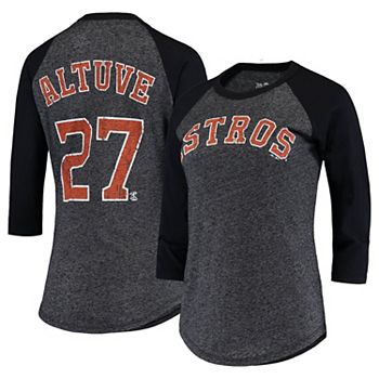 Majestic, Shirts & Tops, Majestic Houston Astros Jose Altuve Jersey Tshirt  Size Youth Xl