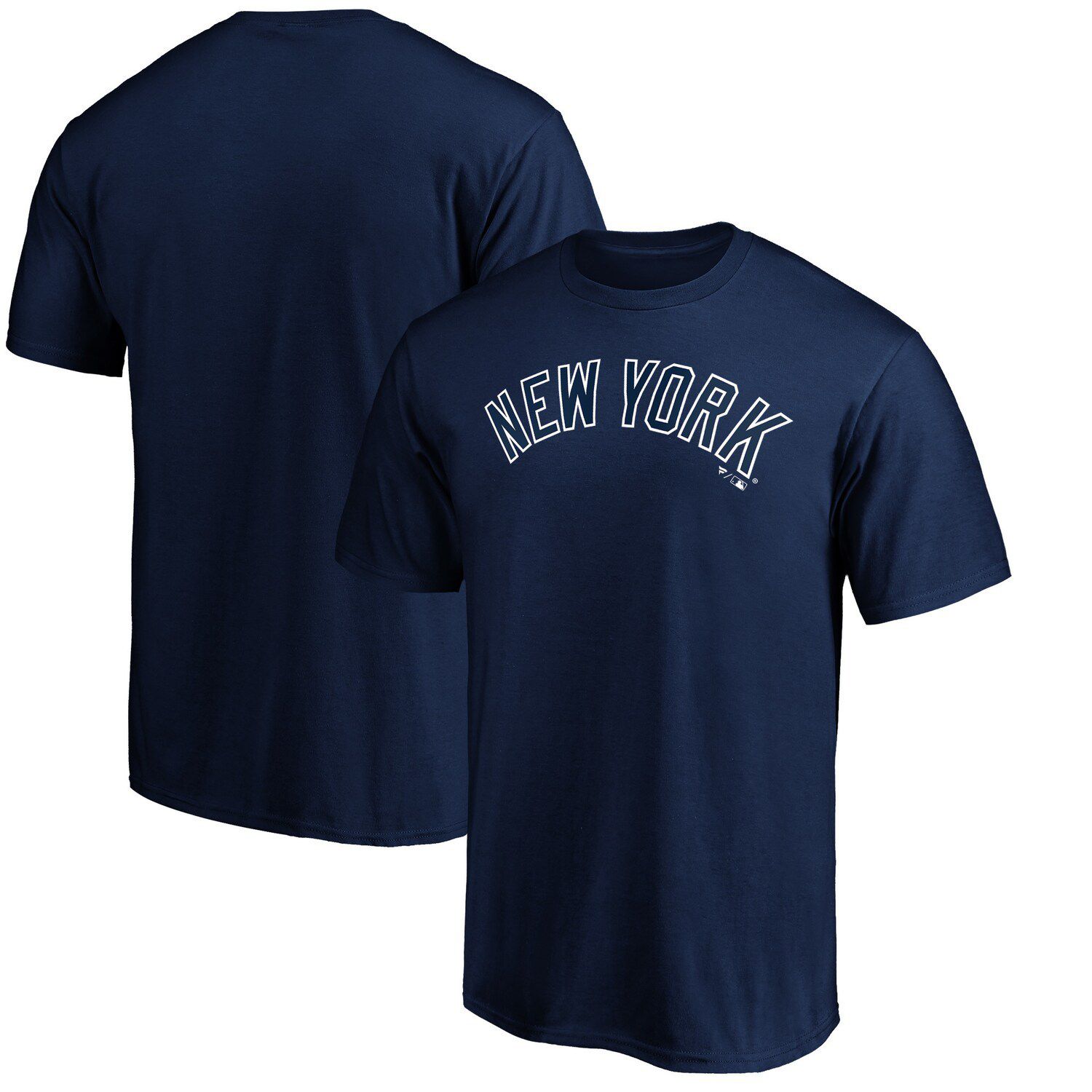 New Era Girl's New York Yankees Pink Dipdye V-Neck T-Shirt